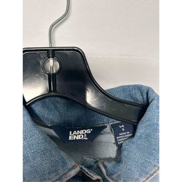 Lands end Jean jacket size 8 C34-15 - Picture 3 of 3